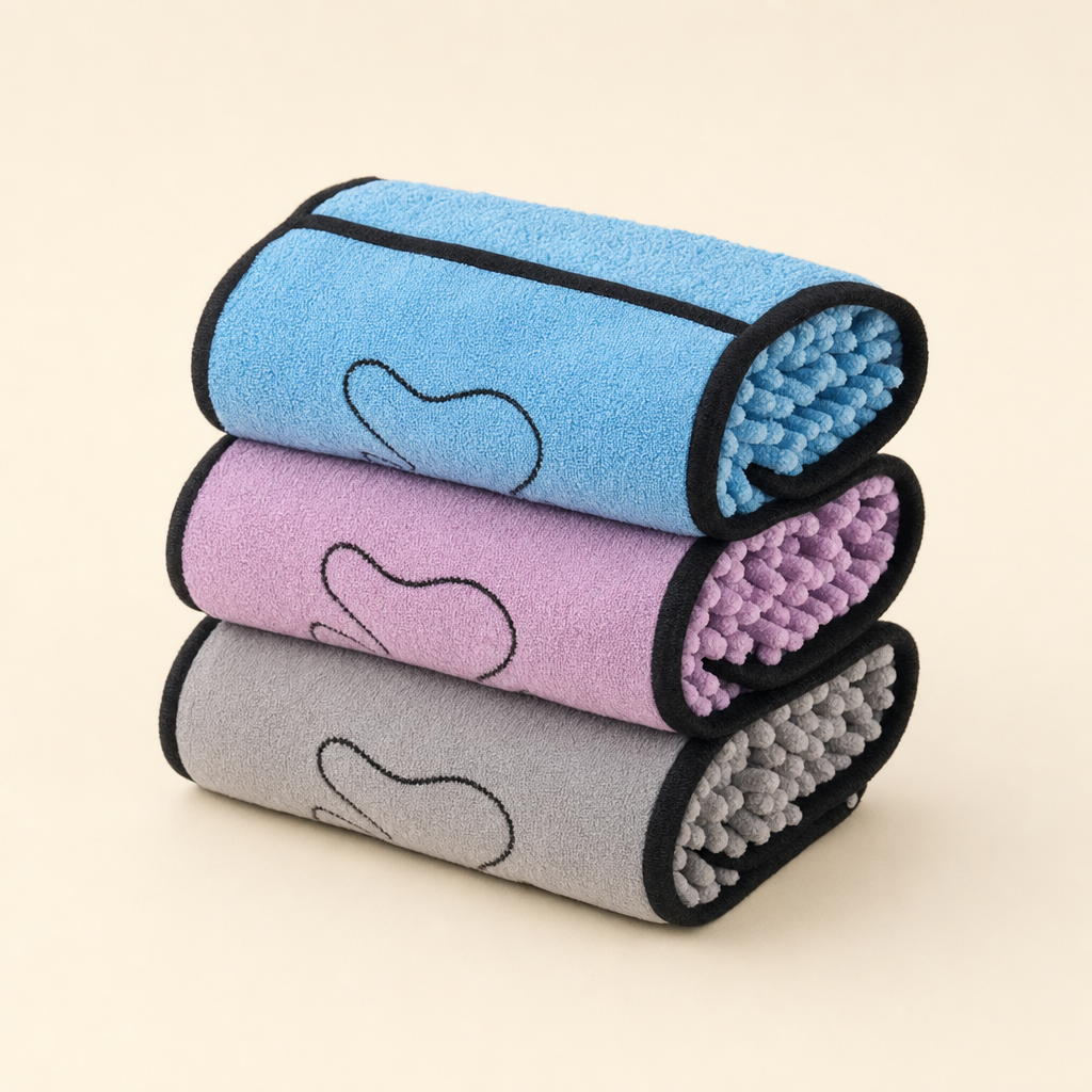 Microfibre Dog and Cat Bathrobe